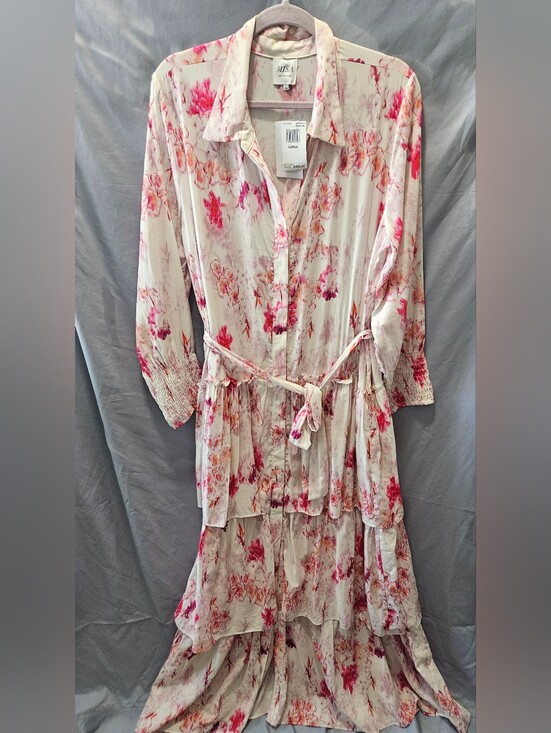 Misa Los Angeles Dresses & Skirts - Misa Abstract Rose Floral Dress